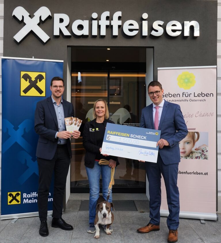 Raiffeisen Spendenaktion Weltspartag