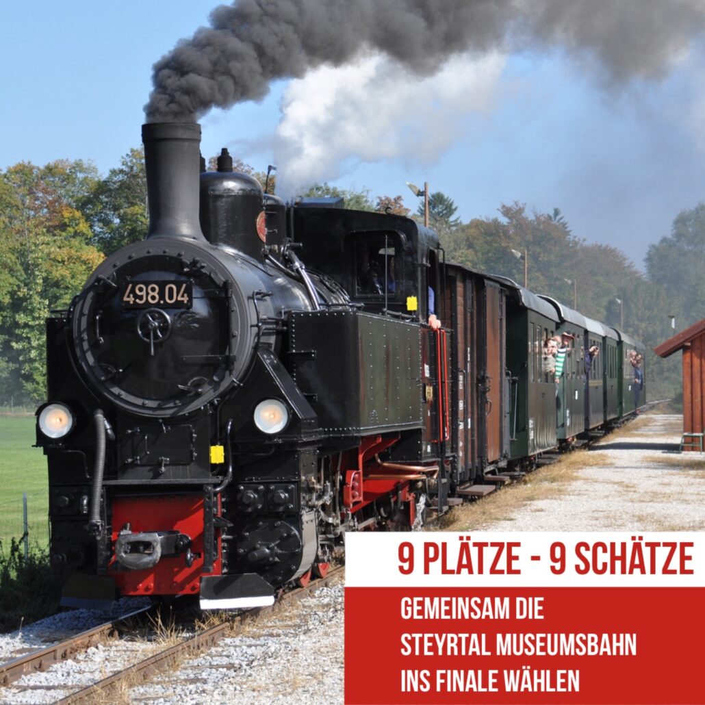 Steyrtal Museumsbahn 9 Plaetze 9 Schaetze