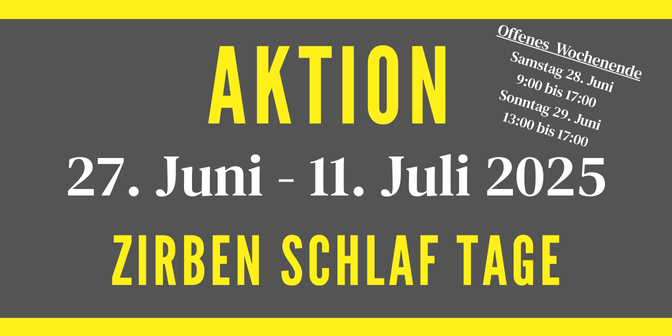 Zirben schlaf Tage Facebook April 2025 1