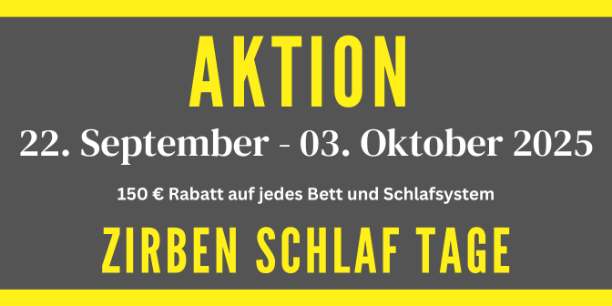Zirben schlaf Tage Facebook September 2025