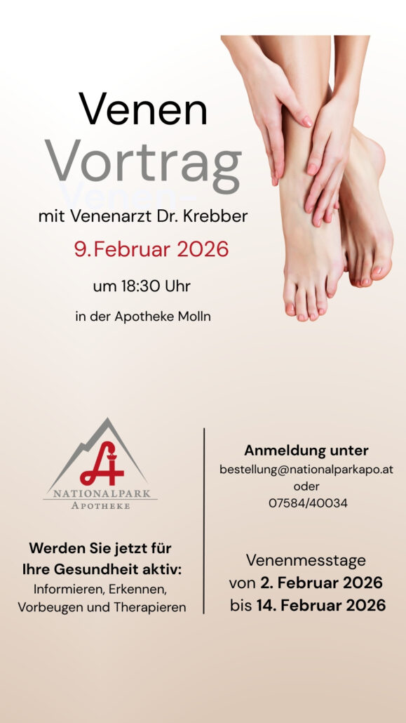 Venenvortrag mit Dr. Krebber