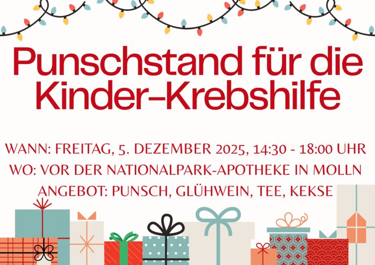 Punschstand für die Kinder-Krebshilfe