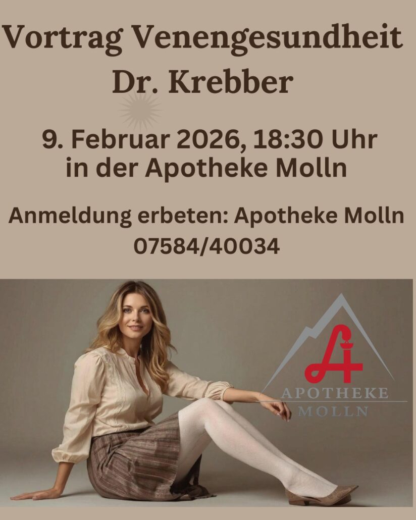 MAN UNTERSCHEIDET JE NACH SCHWEREGRAD VIER STADIEN DES VENENLEIDENS: