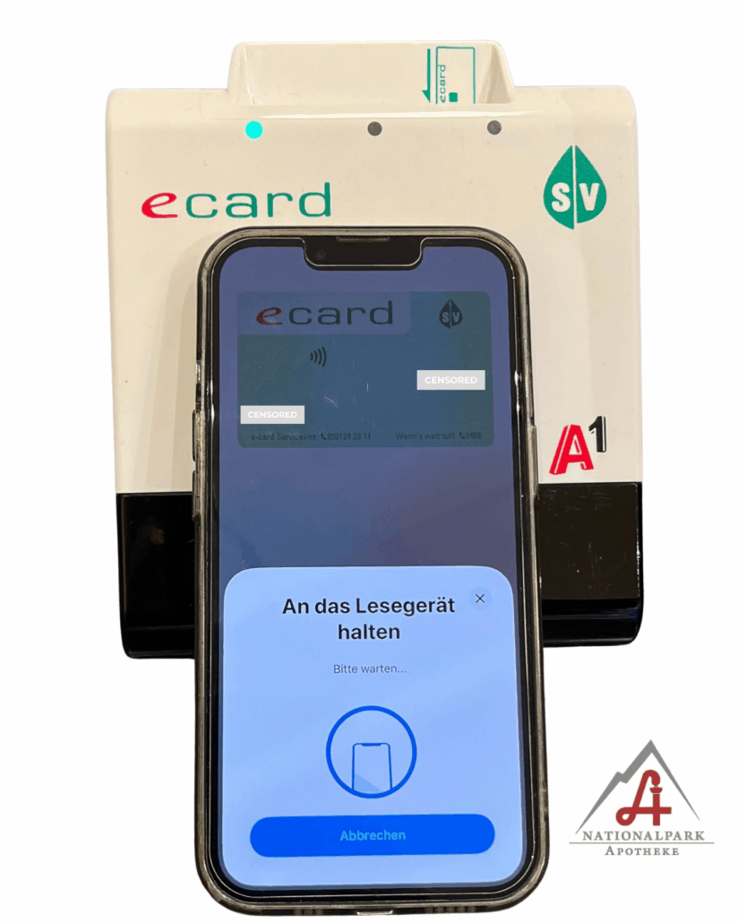 e-card vergessen? Kein Problem!