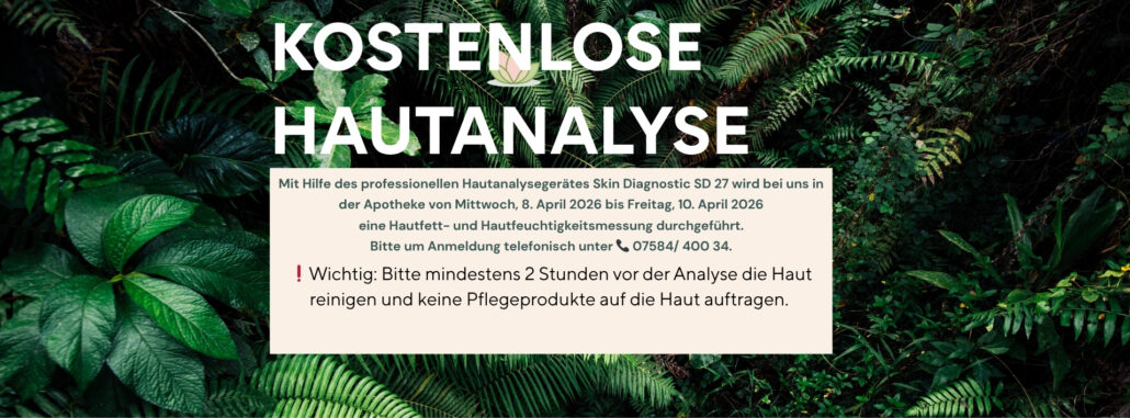 Kostenlose Hautanalyse 1