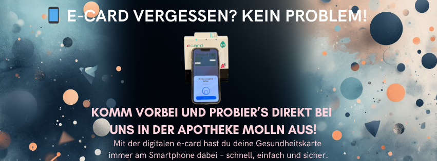 e-card vergessen? Kein Problem!