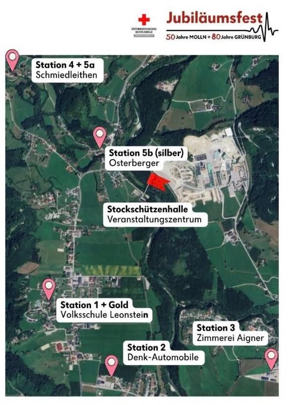 Jubilaeumsfest des Roten Kreuzes