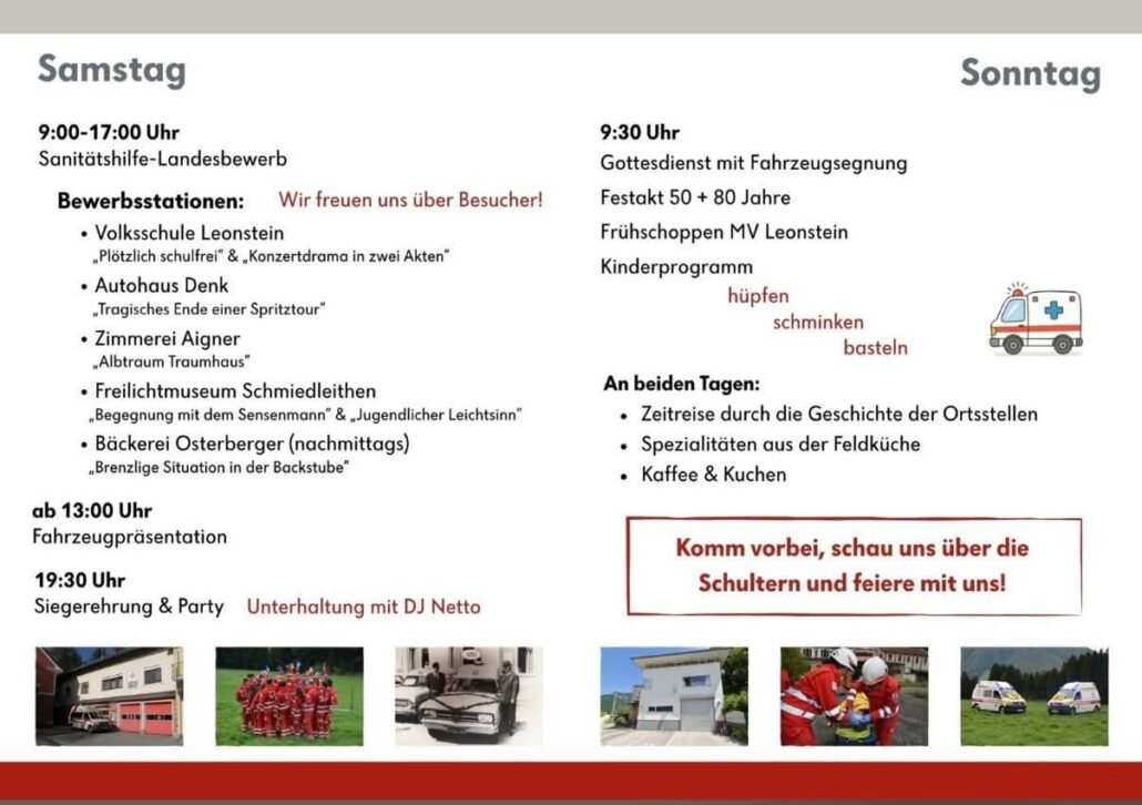 Jubilaeumsfest des Roten Kreuzes 2