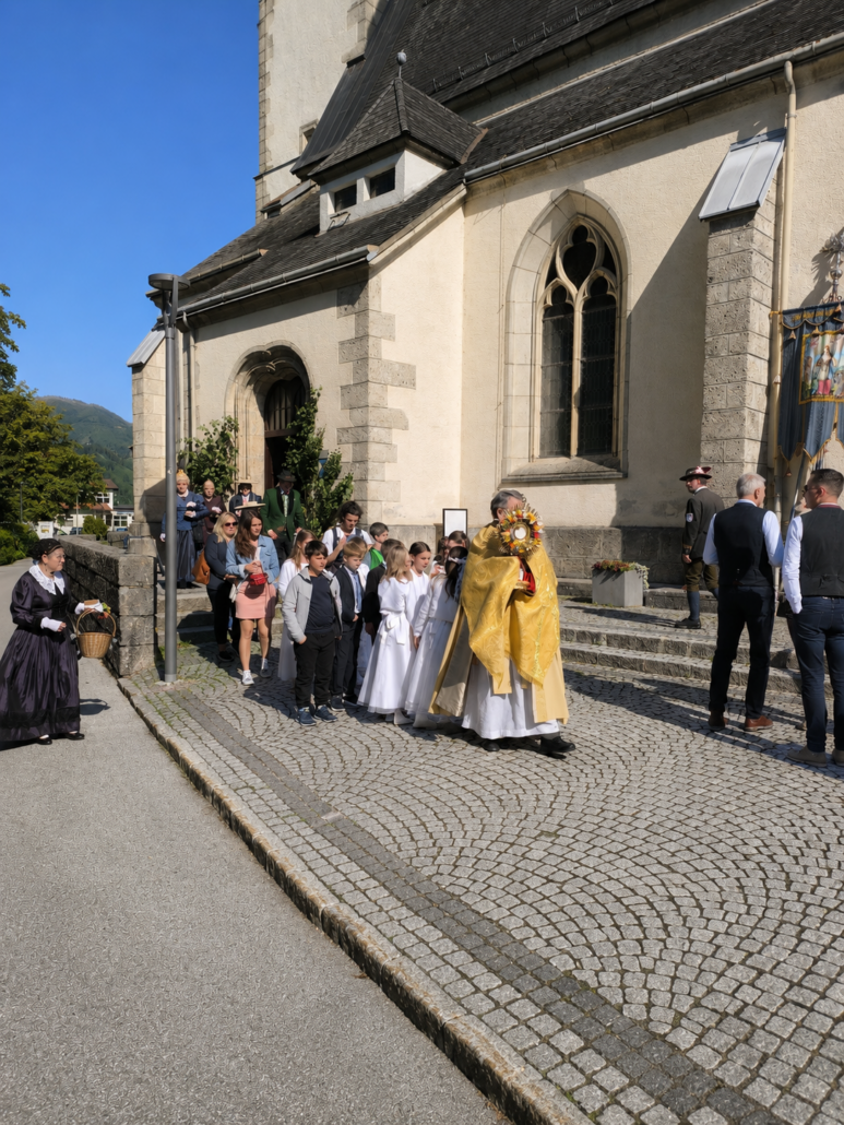Fronleichnams Prozession Molln 3