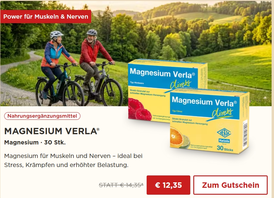 magnesium Verla Apotheke Molln