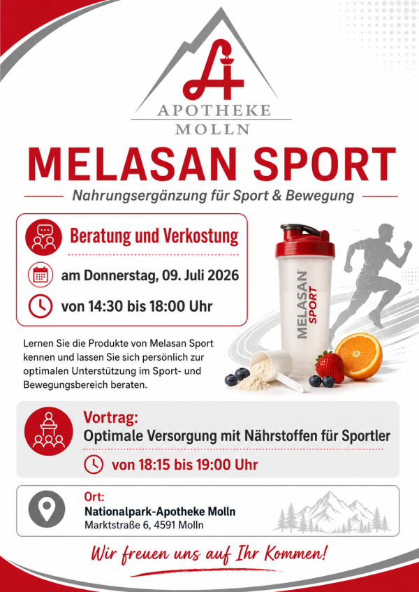 Werbung Sportverkostung Melsasan