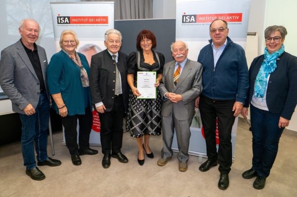 Zertifikatsverleihung ISA_Jäger